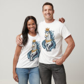T-shirt Licorne Royal King (1) (Unisexe)