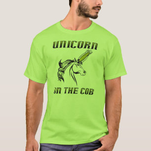 T-shirt Licorne sur l'épi de maïs