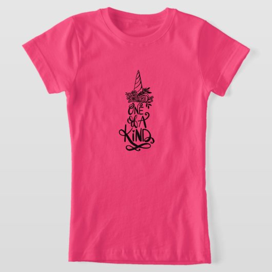 T-Shirt Licorne Unique (Poser)