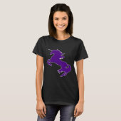T-shirt Licorne Violette (Devant entier)