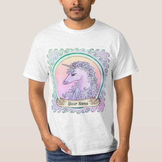 T-shirt Licorne Violette  (Devant)