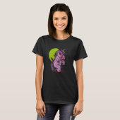 T-shirt Licorne zombie (Devant entier)