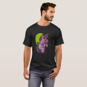 T-shirt Licorne zombie (Devant entier)