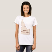 T-shirt L'Idaho (Devant entier)