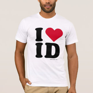 T-SHIRT L'IDAHO - IDENTIFICATION D'AMOUR D'I - AMOUR IDAHO