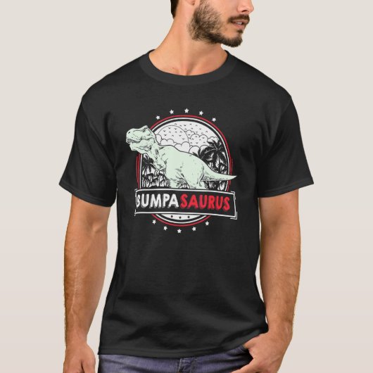 T-shirt L'Idée De Bumpa Des Petits-Enfants Hommes Trex Bum (Devant)
