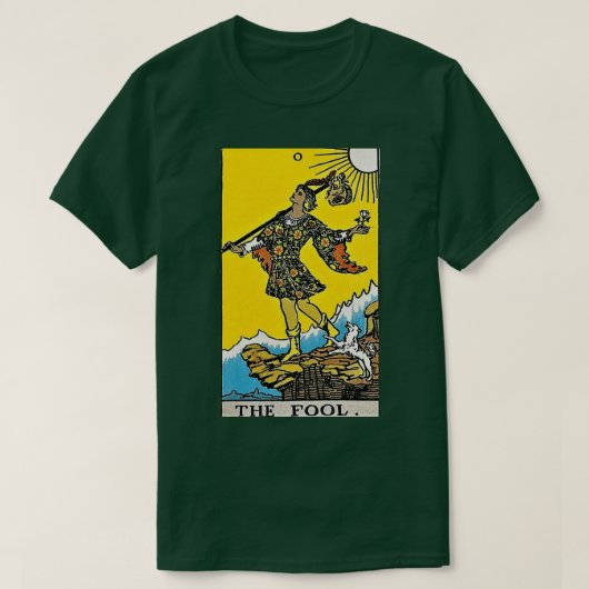 T-shirt L'idiot du tarot (Design devant)