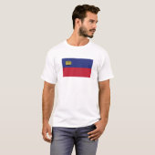 T-shirt Liechtenstein (Devant entier)