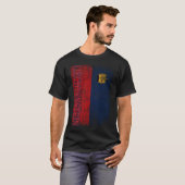 T-shirt Liechtenstein Drapeau Cadeaux Femmes Hommes Enfant (Devant entier)