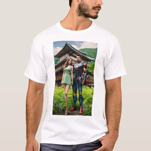 T-shirt 'Liefde & Schoonheid' (Voorkant)