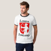 T-shirt Lieksa, Finlande (Suomi) (Devant entier)
