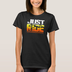 T-shirt Lien De Chaîne Juste À Marcher Vélo Rétro & Cyclis