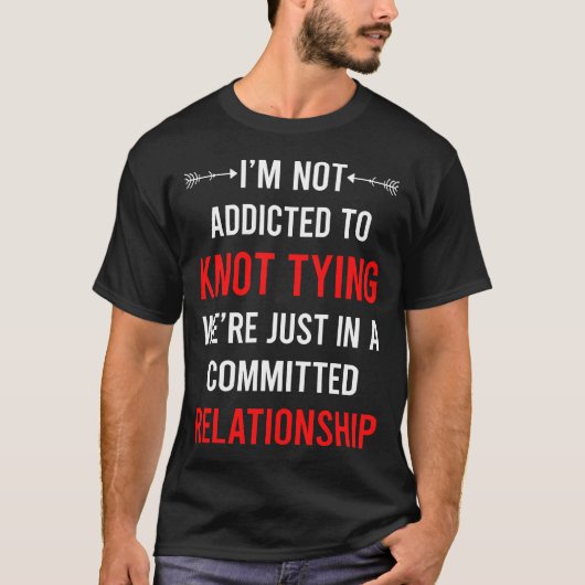 T-shirt Lien de noeud de relation (Devant)
