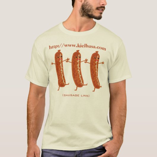 T-shirt Lien de saucisse (Devant)