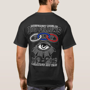 T-shirt Liens de camarades impairs et anniversaire d'oeil