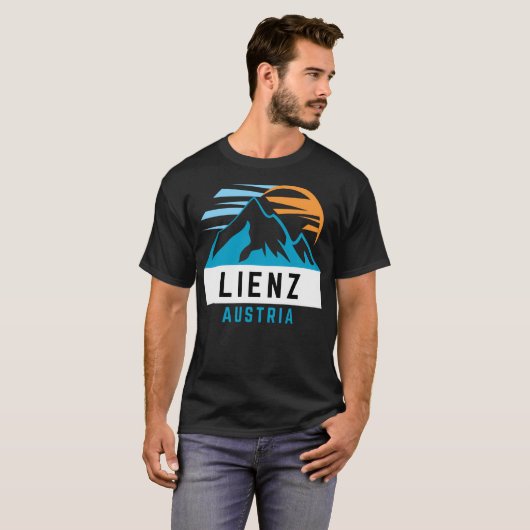 T-shirt Lienz - Autriche - Ski Et Snowboard Snowb (Devant entier)