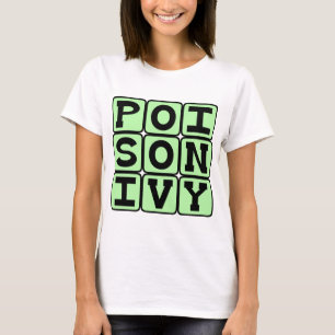 T-shirt Lierre empoisonné, Plante qui démange