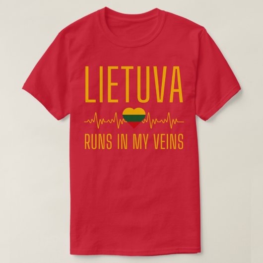 T-shirt Lietuva (Design devant)