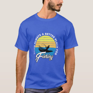 T-SHIRT LIEU DE CITATION DE PÊCHE