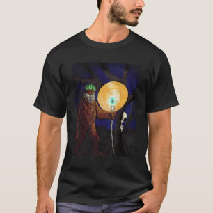 T-shirt Lieu Mystique - Sasquatch et Extraterrestre