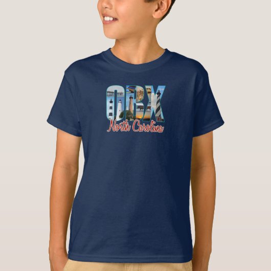 T-shirt Lieux OBX (Devant)