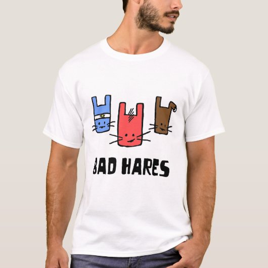 T-SHIRT LIÈVRES GÂTÉS (Devant)