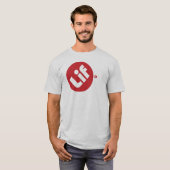 T-shirt Lif. Cercle doré. (Devant entier)