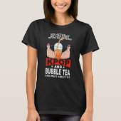 T-shirt life does revolve around kpop and bubble tea Kpop  (Devant)