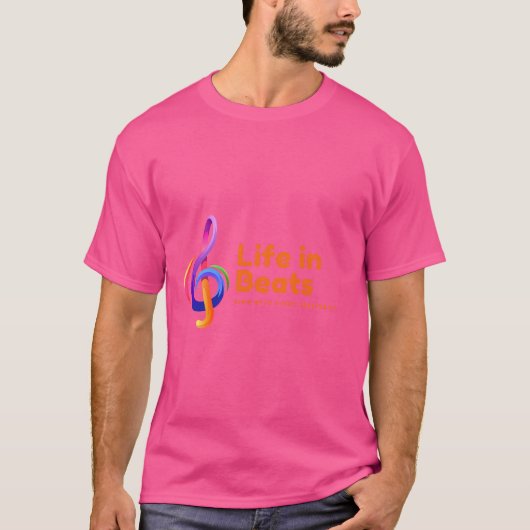 T-Shirt Life en Beats (Devant)