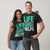 T-shirt Life Happens Runps Aide Runner (Unisexe)