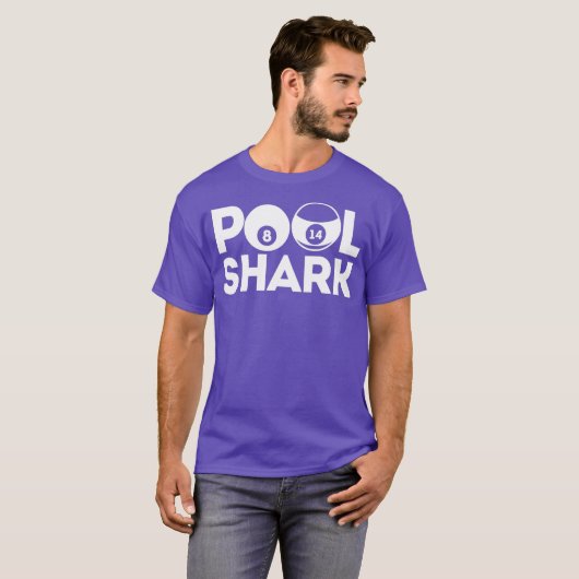 T-shirt Life Is Better at the Pool Table Ball 8 Rules (Devant entier)