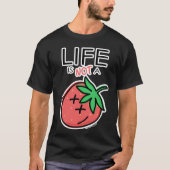 T-shirt Life is not a Strawberry by @cuervo_279 (Devant)