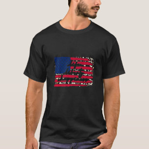 T-shirt Life Liberty Happiness Jour de l'Indépendance 4 ju
