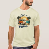 T-SHIRT LIFEABEACH, (Devant)