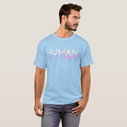T-shirt Lifeline to Human Rights (Devant entier)