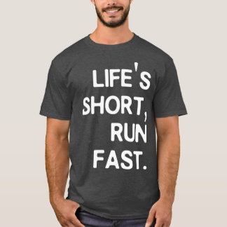 T-shirt Lifex27s Short Run Fast