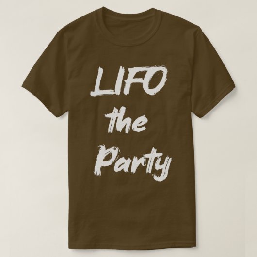 T-shirt LIFO la Partie 4 (Design devant)