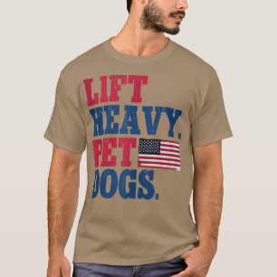 T-shirt Lift Heavy Pet Dogs Weightlifting Fitness Gym Tank