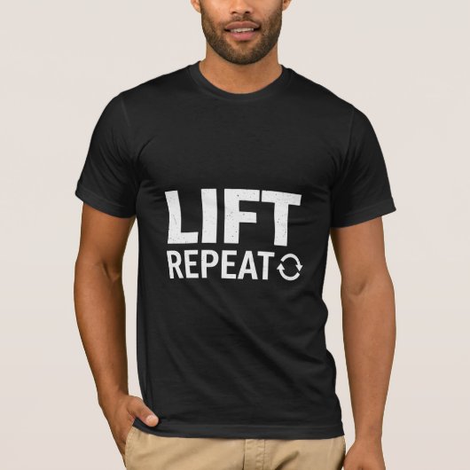 T-SHIRT LIFT REPEATO (Devant)
