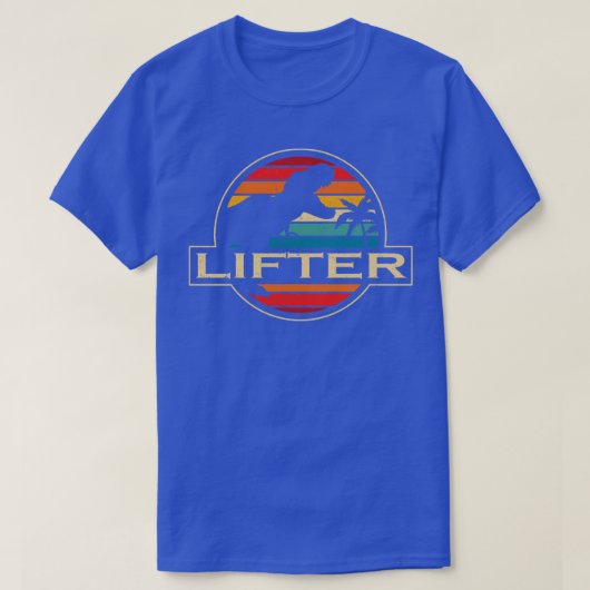 T-shirt Lifter Dinosaur (Design devant)