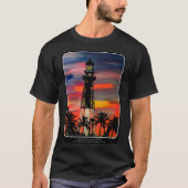 T-shirt 'Lighthouse Pop' sur un tableau (Devant)