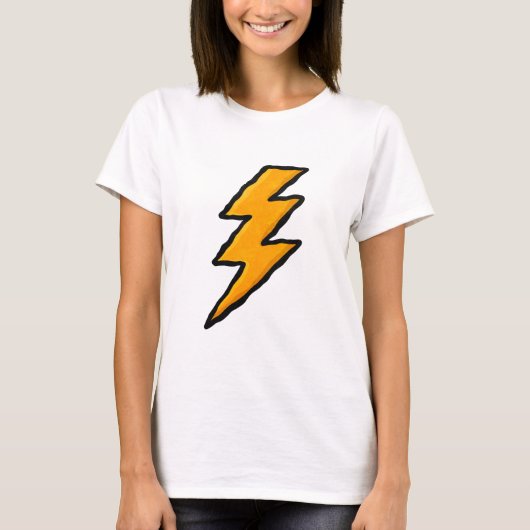 T-shirt Lightning bolt (Devant)