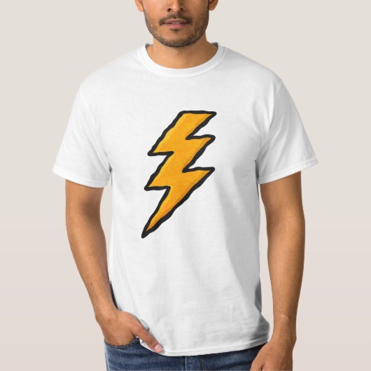 T-shirt Lightning bolt (Devant)