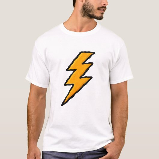T-shirt Lightning bolt (Devant)