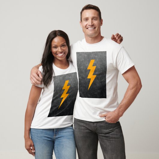 T-shirt Lightning Bolt in Concrete (Unisexe)