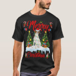 T-shirt Lights Xmas Tree Santa Brittany Spaniel Dog Christ<br><div class="desc">Lights Xmas Tree Santa Brittany Spaniel Dog Christmas</div>