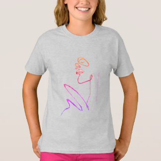 T-shirt Ligne 3D Art côté B - Artiste - CardArts
