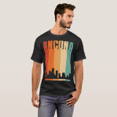 T-shirt Ligne aérienne d'Ancône (Devant entier)