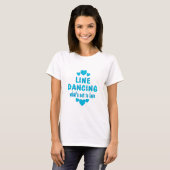 T-SHIRT LIGNE AMOUR DE DANSE (Devant entier)