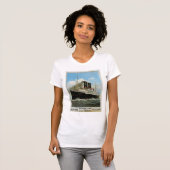 T-shirt Ligne Ancre ~ New York - Glasgow (Devant entier)
